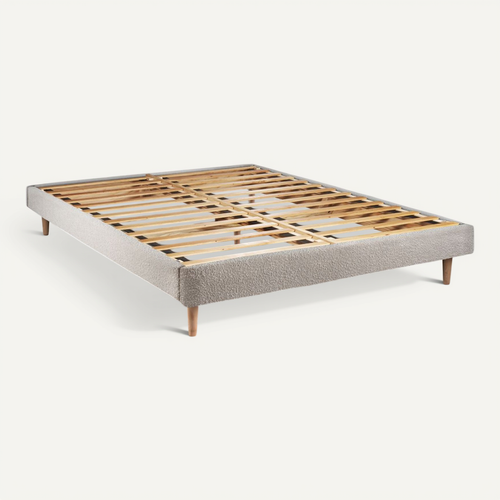 Sommier Kit Bouclette Beige 140x190 H29cm