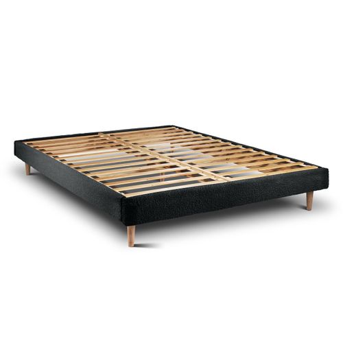 Sommier Kit Bouclette Noir 180x200 H29cm