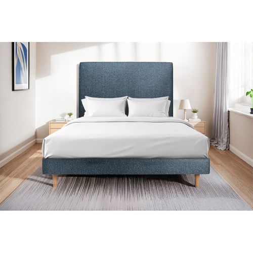 Sommier Kit Bouclette Bleu 200x200 H29cm