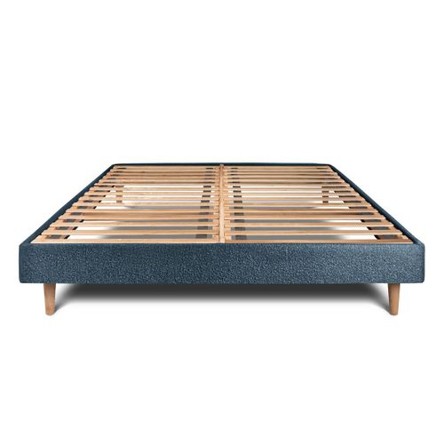 Sommier Kit Bouclette Bleu 200x200 H29cm