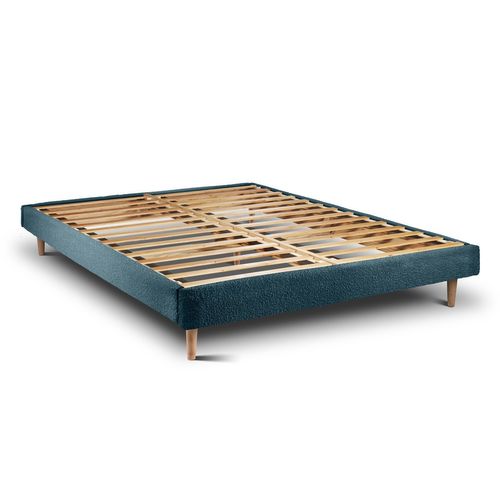 Sommier Kit Bouclette Bleu 200x200 H29cm