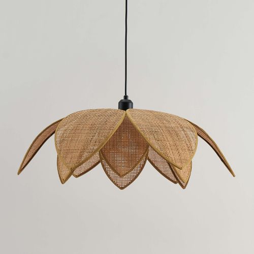 Suspension Tendance En Rotin Tressé - Mariella