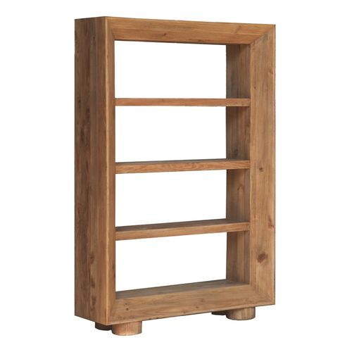 étagère / Bibliothèque H.183 Cm En Bois De Pin Recyclé Massif - Chalet