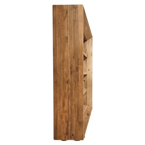 étagère / Bibliothèque H.183 Cm En Bois De Pin Recyclé Massif - Chalet