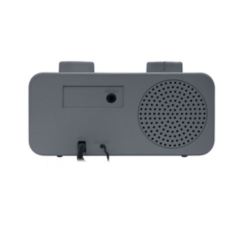 Radio-réveil Double Alarme Gris M17lg