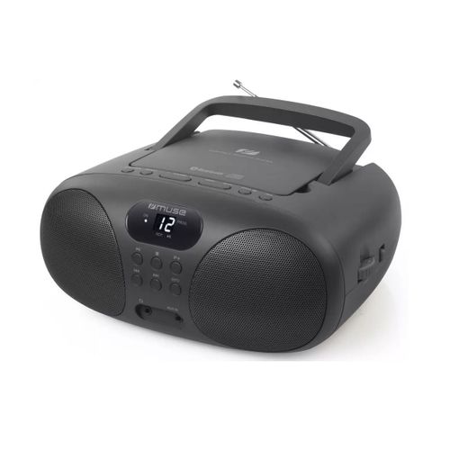 Radio Portable Lecteur Cd Noir Md208bt