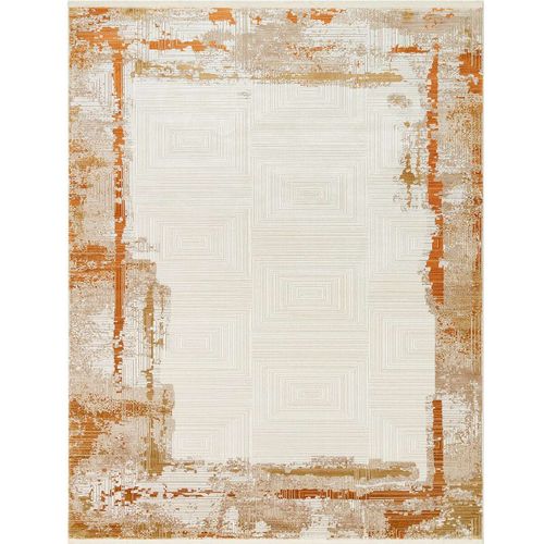 Tapis Moderne Abstrait Beige/terra 120x180