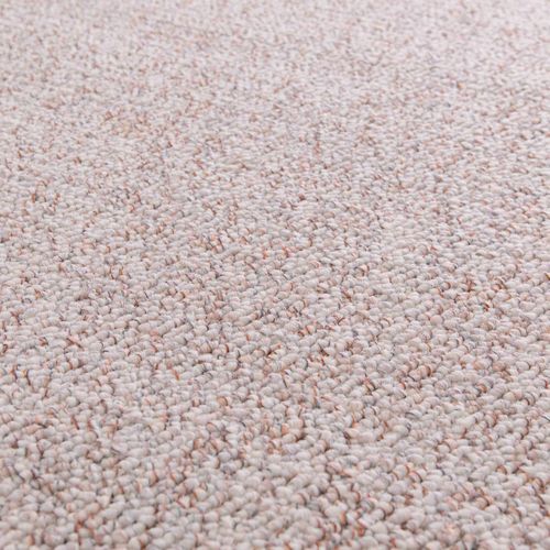 Tapis Lavable Effet Bouclé Tufté Crème Multicolore 200x290