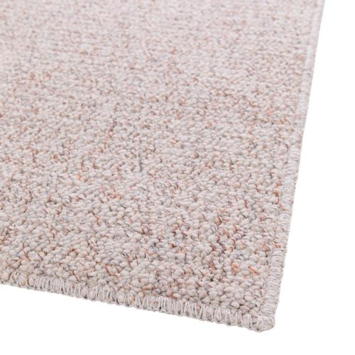 Tapis Lavable Effet Bouclé Tufté Crème Multicolore 200x290