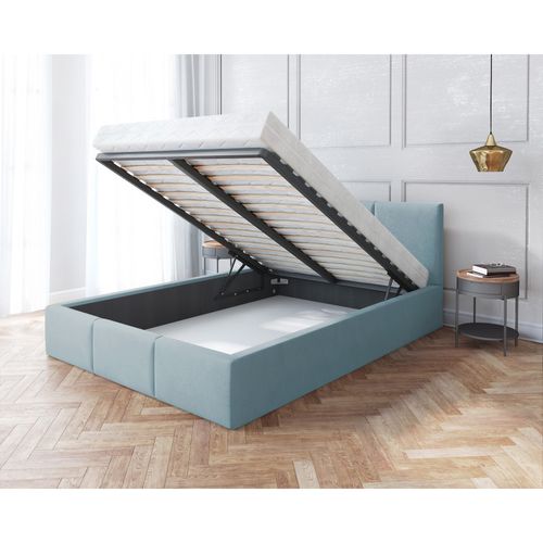 Lit Coffre Tesia 140x200  - Sommier Inclus Mint