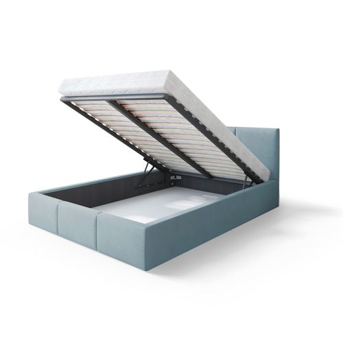 Lit Coffre Tesia 140x200  - Sommier Inclus Mint