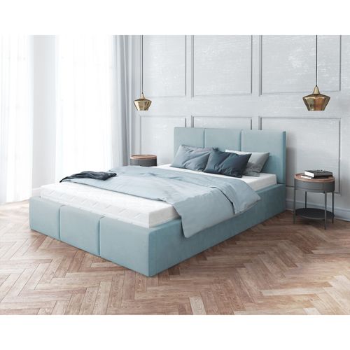 Lit Coffre Tesia 140x200  - Sommier Inclus Mint
