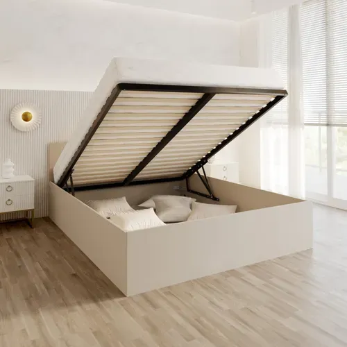 Lit Coffre Panama 120x190 - Sommier Inclus Cachemire