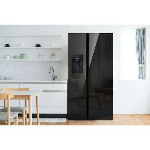 Réfrigérateur Multiportes 556l Noir - Scus556nfgl-be