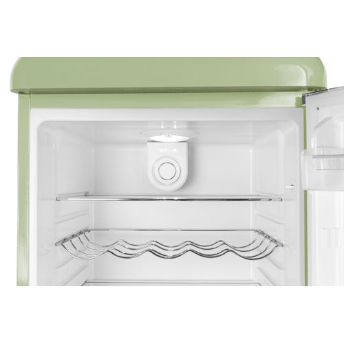 Réfrigérateur Combiné 304l Vintage Vert Amande - Sccb300v-vae