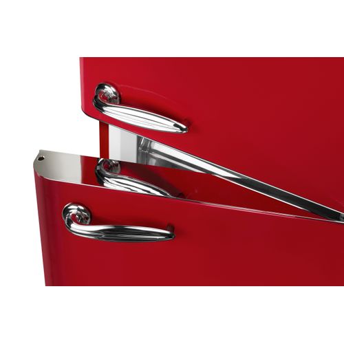 Réfrigérateur Combiné 249l Vintage Rouge - Sccb250v-re