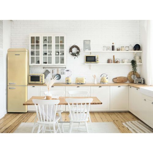 Réfrigérateur Combiné 249l Vintage Crème - Sccb250v-cre