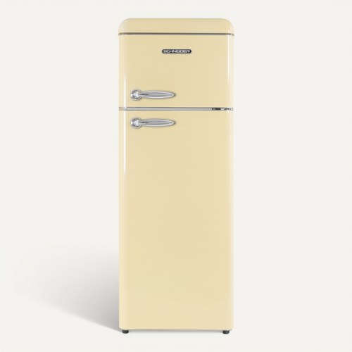 Réfrigérateur Double Porte 211l Vintage Crème - Scdd211v-cre