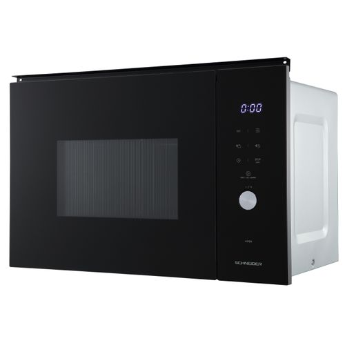 Four Micro-ondes Gril 38 Cm Encastrable 25l Noir - Scmw2538gb