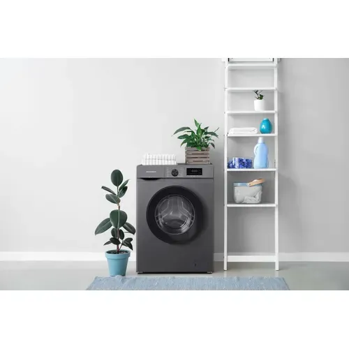Lave Linge Frontal 8kg Silver - Scllf128-sa