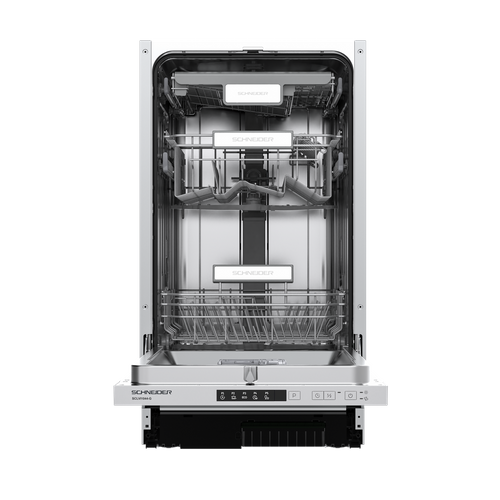 Lave-vaisselle Full Intégrable Schneider 10 Couverts, Silencieux et Économique