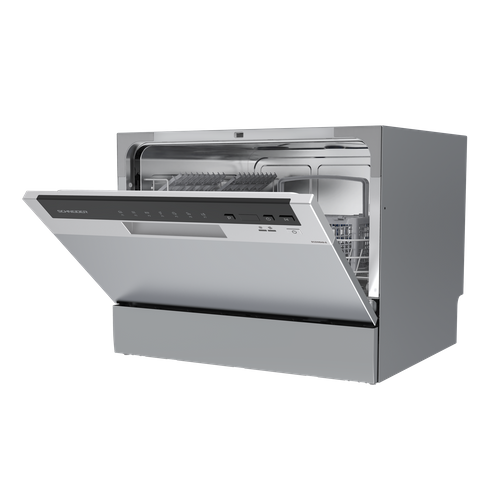 Lave-vaisselle Mini 6 Couverts Silver - Scdw649-s