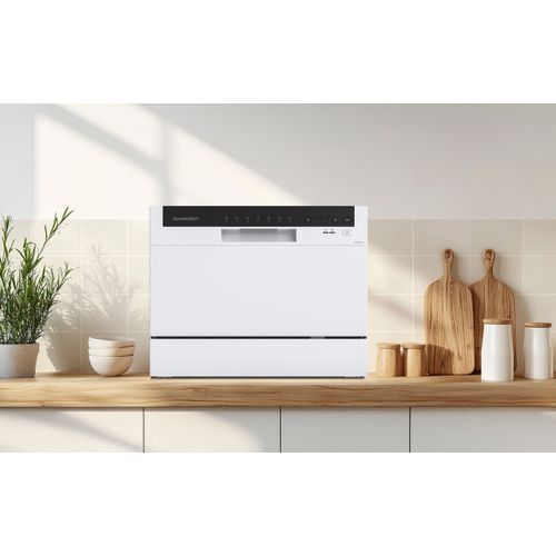 Lave-vaisselle Mini 6 Couverts Blanc - Scdw649-w