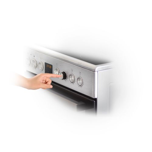 Cuisinière Double Four 4 Feux Gaz Black Mat - Sccg64do-bm