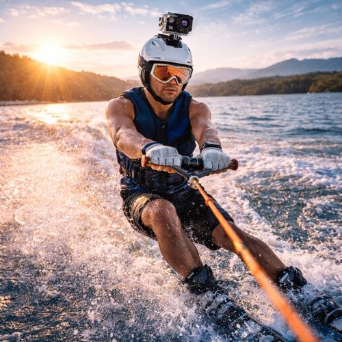 Caméra Sport 4k 30fps Wifi Grand Angle 170° Avec Stabilisation – Caméra 16mp étanche 30 M Accessoire