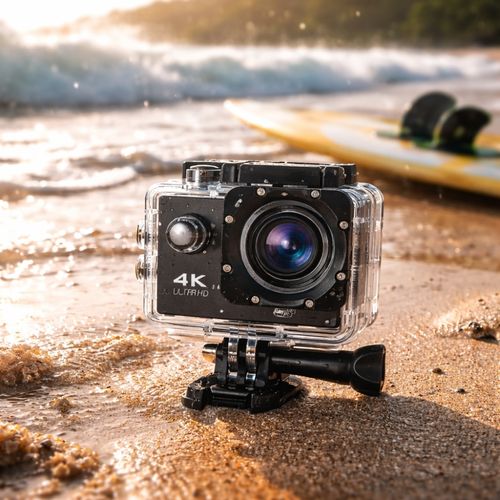 Caméra Sport 4k 30fps Wifi Grand Angle 170° Avec Stabilisation – Caméra 16mp étanche 30 M Accessoire