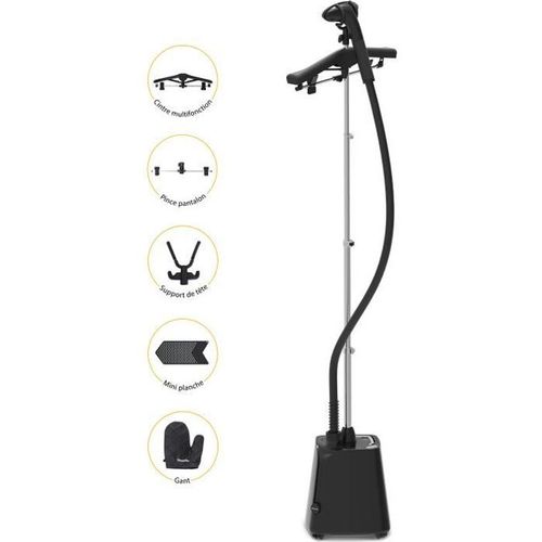 H18b - Défroisseur Vertical - 1800w - Noir