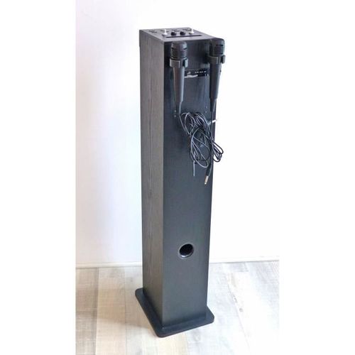 Hp49cd - Tour De Son Bluetooth - Lecteur Cd Et Fonction Karaoké - 100w - Radio Fm - Port USB