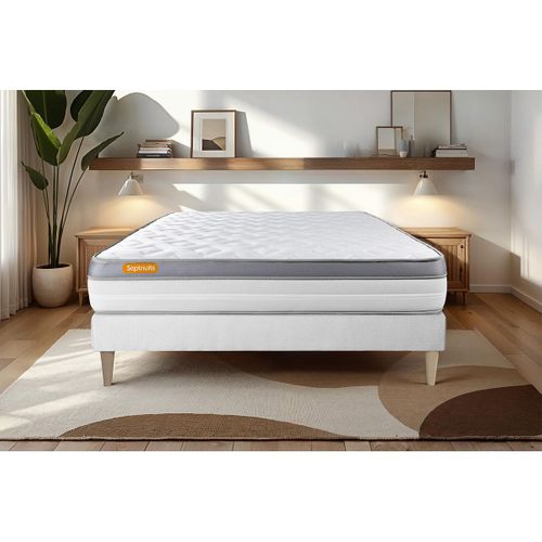 Matelas Mémoire De Forme 90x200 Memo Zen - Ep: 26cm - Confort Ferme