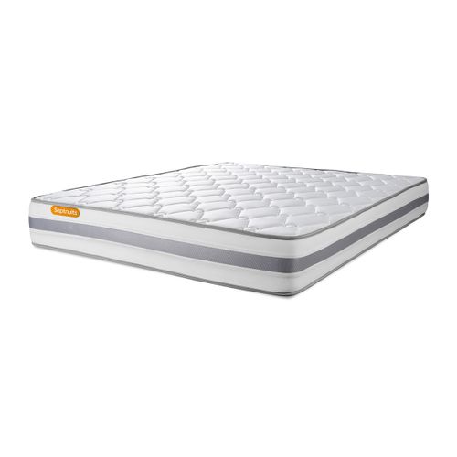 Matelas Ressorts Ensachés Et Mémoire De Forme 180x200 Memo Spring - Ep: 22cm - Confort Ferme