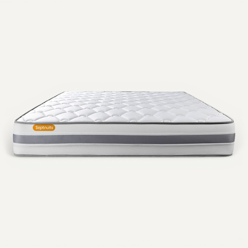 Matelas Ressorts Ensachés Et Mémoire De Forme 180x200 Memo Spring - Ep: 22cm - Confort Ferme