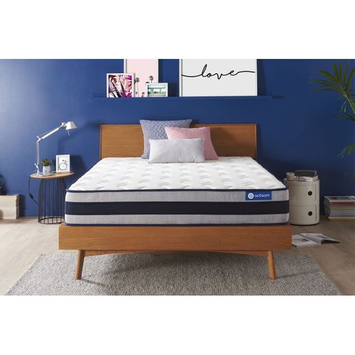 Matelas Ressorts Ensachés Et Mémoire De Forme 160x200 Actiflex Ergo - Ep: 24cm - Confort Ferme