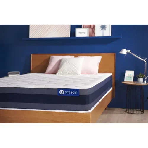 Matelas Ressorts Ensachés Et Mémoire De Forme 90x200 Actiflex Morpho - Ep: 24cm - Confort Equilibré