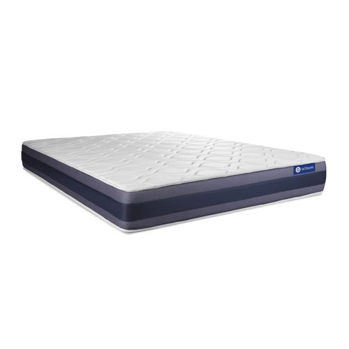 Matelas Ressorts Ensachés Et Mémoire De Forme 140x190 Actiflex Morpho - Ep: 24cm - Confort Equilibré