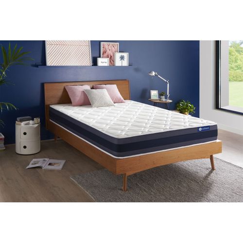 Matelas Ressorts Ensachés Et Mémoire De Forme 140x200 Actiflex Morpho - Ep: 24cm - Confort Equilibré