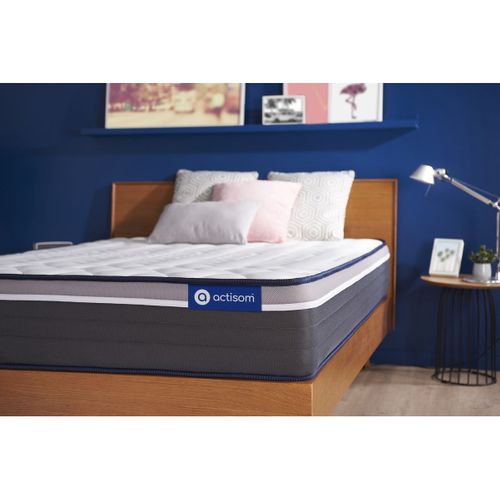 Matelas Ressorts Ensachés Et Mémoire De Forme 90x200 Actiflex Plus - Ep: 26cm - Confort Très Ferme