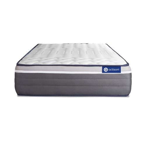 Matelas Ressorts Ensachés Et Mémoire De Forme 90x200 Actiflex Plus - Ep: 26cm - Confort Très Ferme