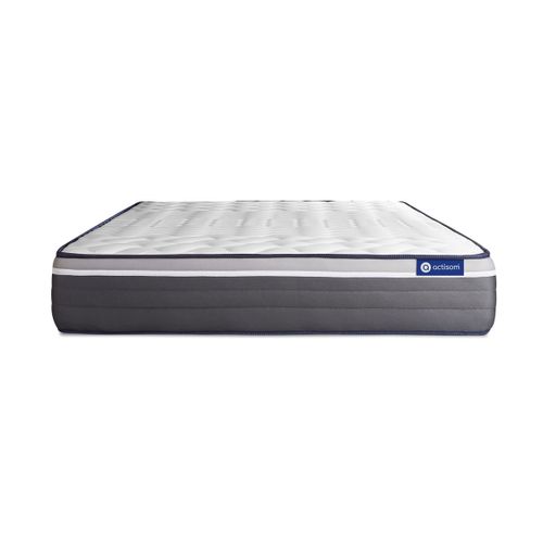 Matelas Ressorts Ensachés Et Mémoire De Forme 200x200 Actiflex Plus - Ep: 26cm - Confort Très Ferme