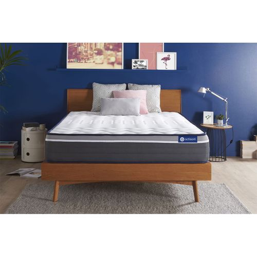 Matelas Ressorts Ensachés Et Mémoire De Forme 200x200 Actiflex Plus - Ep: 26cm - Confort Très Ferme