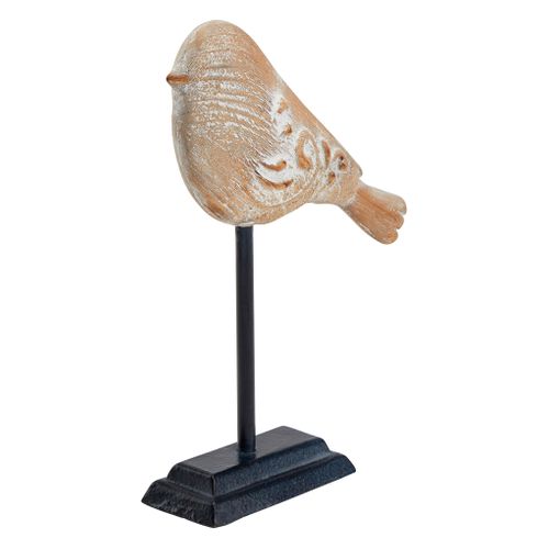 Statue sur pied H22 OISEAU Ivoire