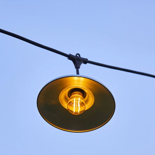 Guirlande Métal Bowl Galva 10 Ampoules E27 6m