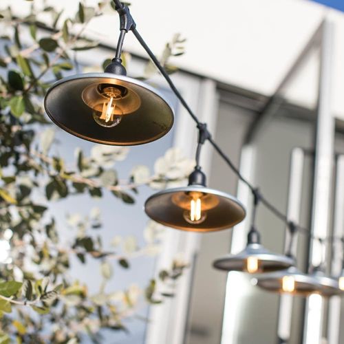 Guirlande Métal Bowl Galva 10 Ampoules E27 6m