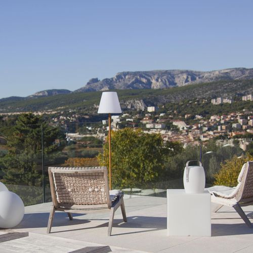Lampadaire Solaire Standy Wood Solar H150cm