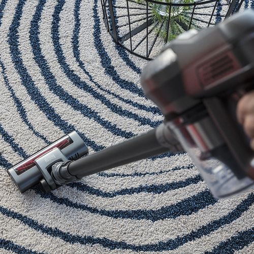 Aspirateur balai sans fil 2en1 sans sac Knight Noir Alu 12kpa Puissant Léger brosse LED - Bat-h20b