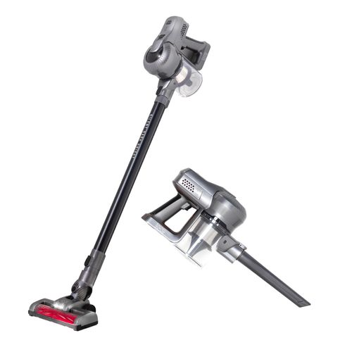 Aspirateur balai sans fil 2en1 sans sac Knight Noir Alu 12kpa Puissant Léger brosse LED - Bat-h20b