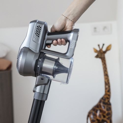 Aspirateur balai sans fil 2en1 sans sac Knight Noir Alu 12kpa Puissant Léger brosse LED - Bat-h20b